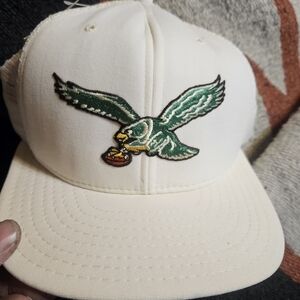 Vintage Philladelphia Eagles Snap Back Mesh Cap NWT